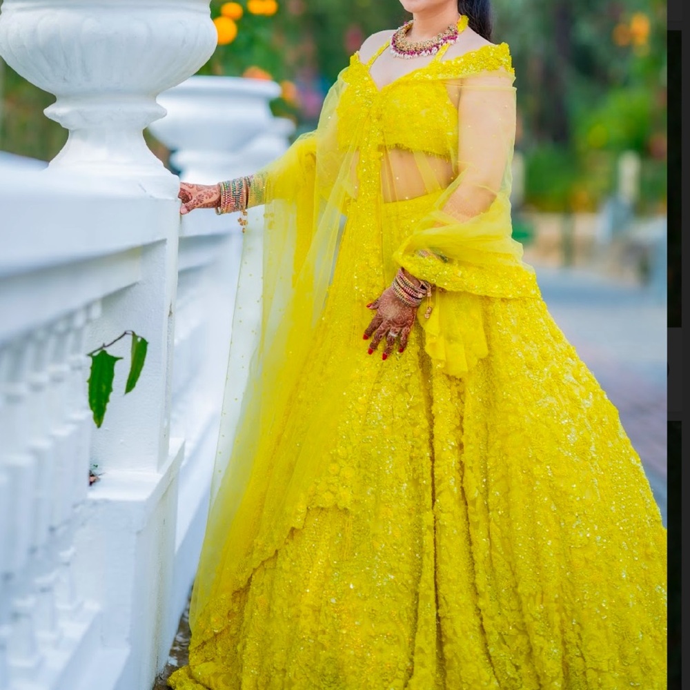 Elegant Yellow Gown